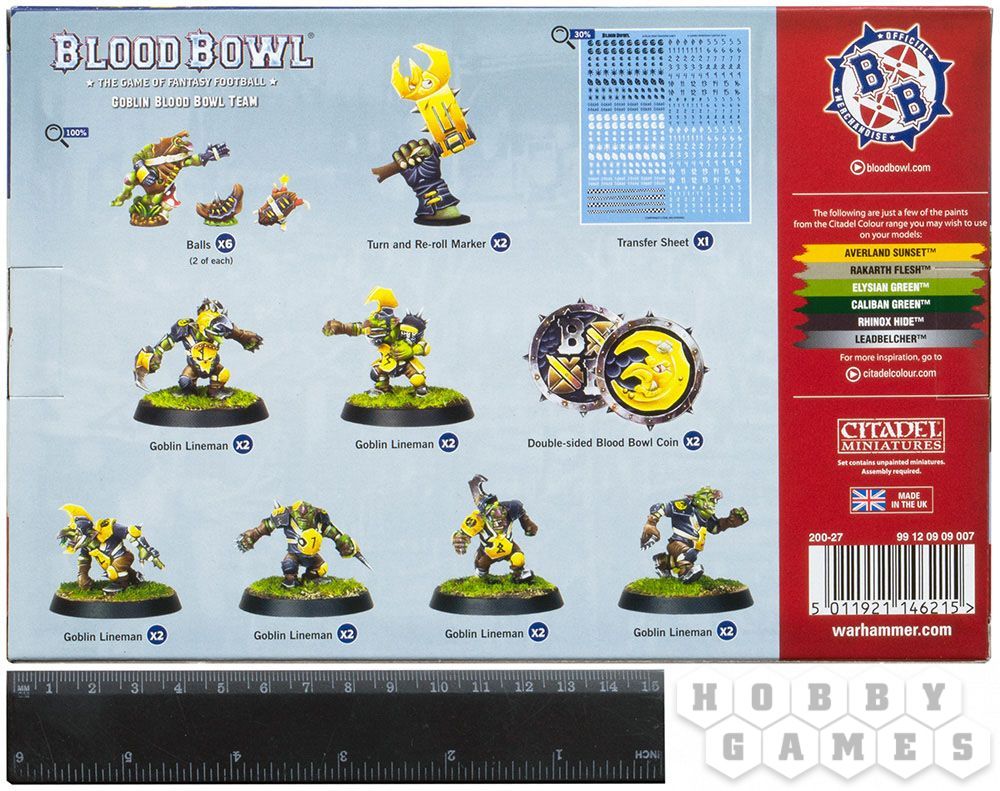 Blood Bowl Goblin Team